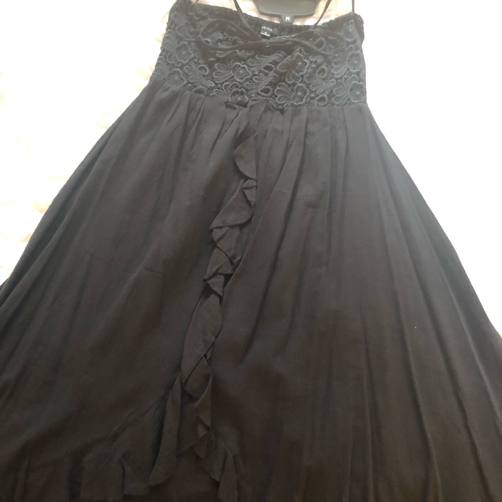 Casual black dress